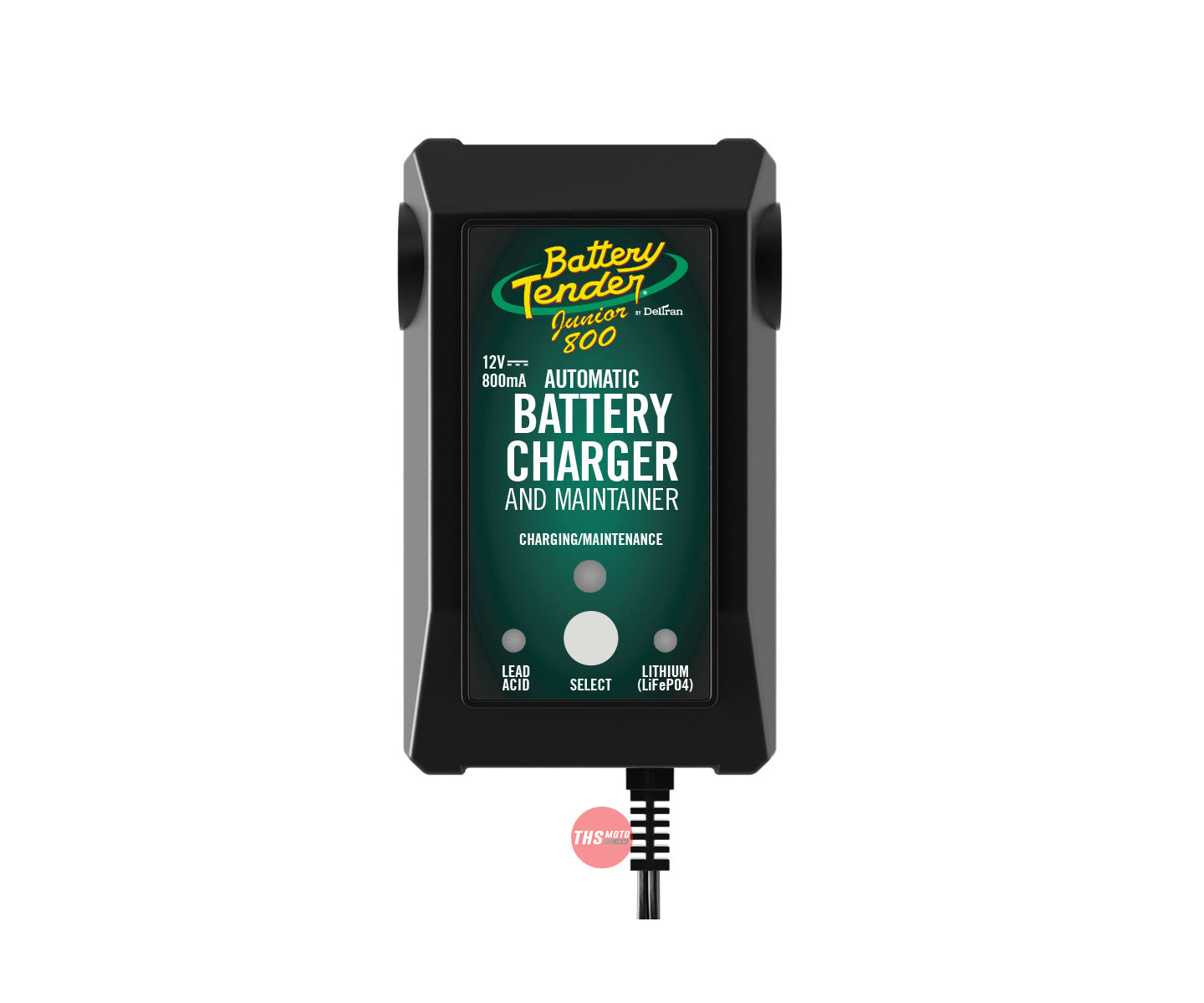 Battery Tender® 12V, 800mA Lead Acid/Lithium Selectable Battery