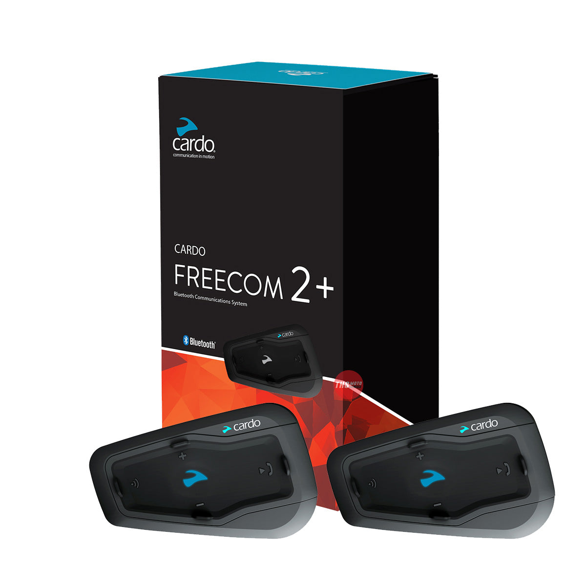 Cardo® FREECOM 2+ Plus Double Duo Bluetooth Waterproof Motorcycle