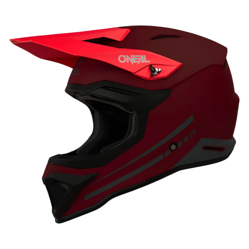 ONEAL 25 1SRS S/P-HELM PEAK SOLID V.25 - MATTE RED Replacement Helmet Peak