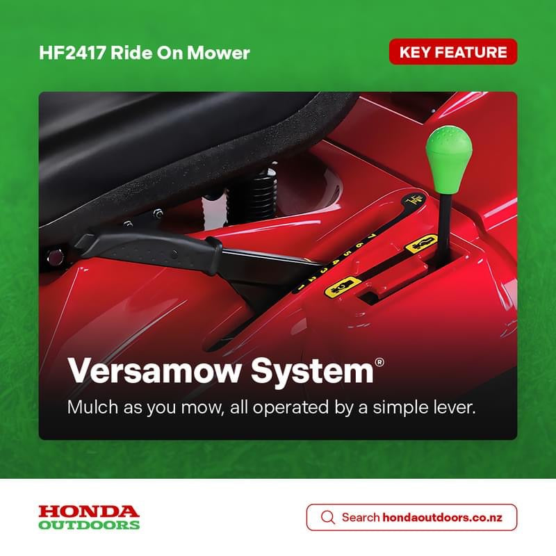 Honda HF2417 Ride on Mower