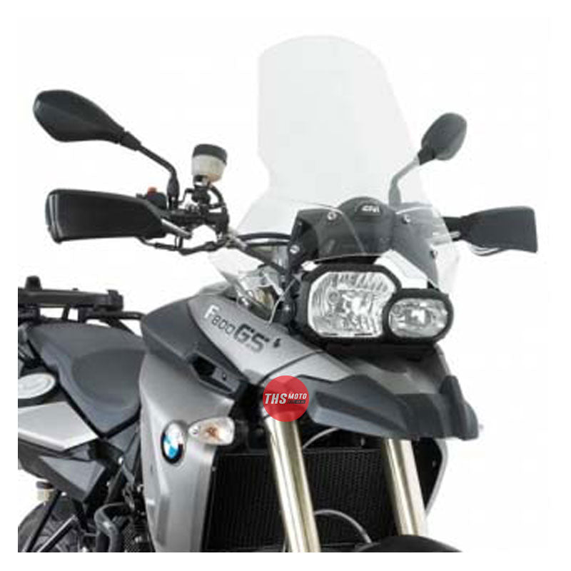 Givi Screen Bmw F650/F800Gs '08-'17 Clear 26/22cm Taller (Need D333Kit)