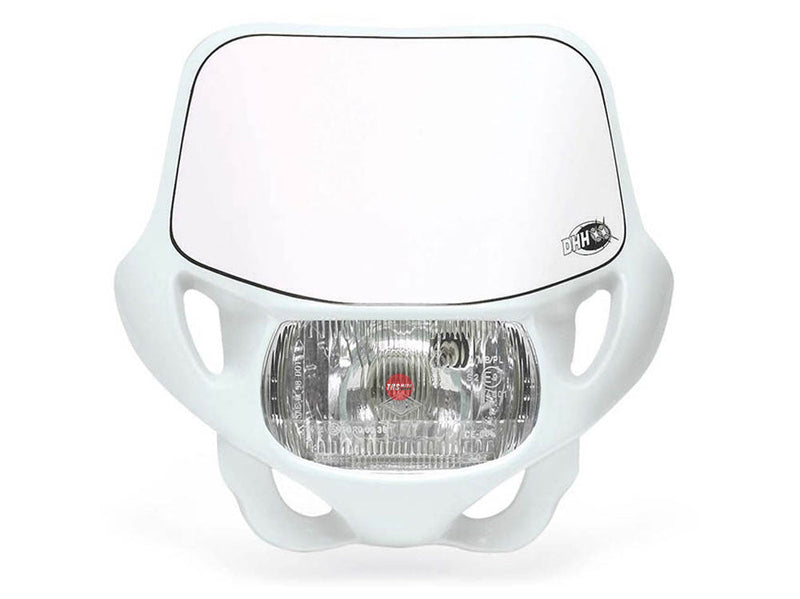 Acerbis White DHH Headlight Certified DOT/ECE