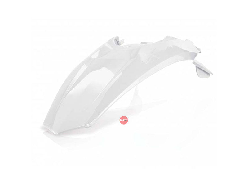 Acerbis Rear mudguard EXC-F White 250/450 OEM