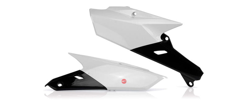 Acerbis Side panel OEM YZF250 white/black 14/18