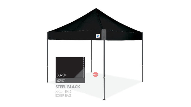 E-Z Up Vantage 3 Shelter 3x3m Black Top/Grey-Frame E-Z UP