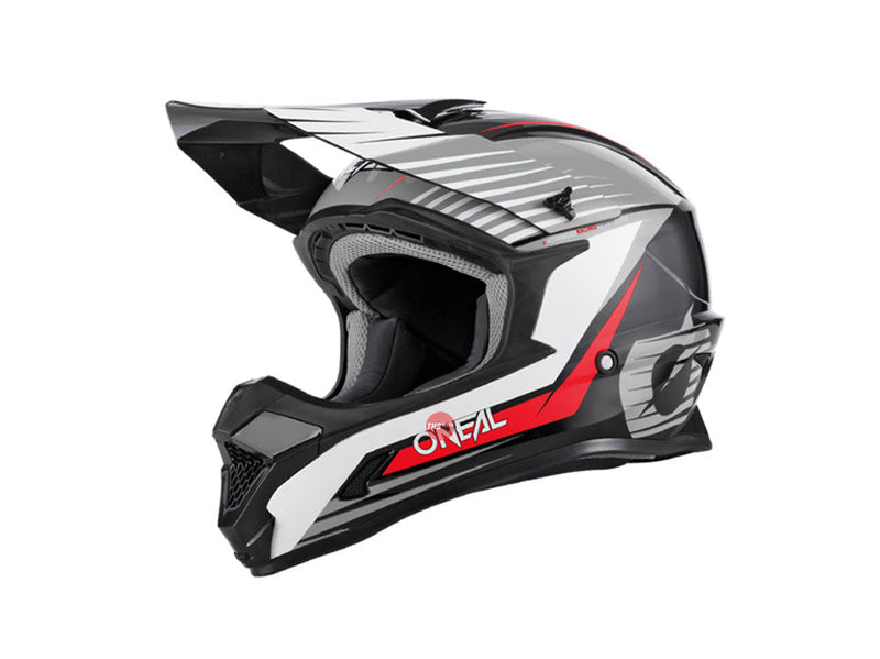 Oneal XL 23 1SRS Stream Black red Adult 61 62CM Off Road Helmet Size 62cm