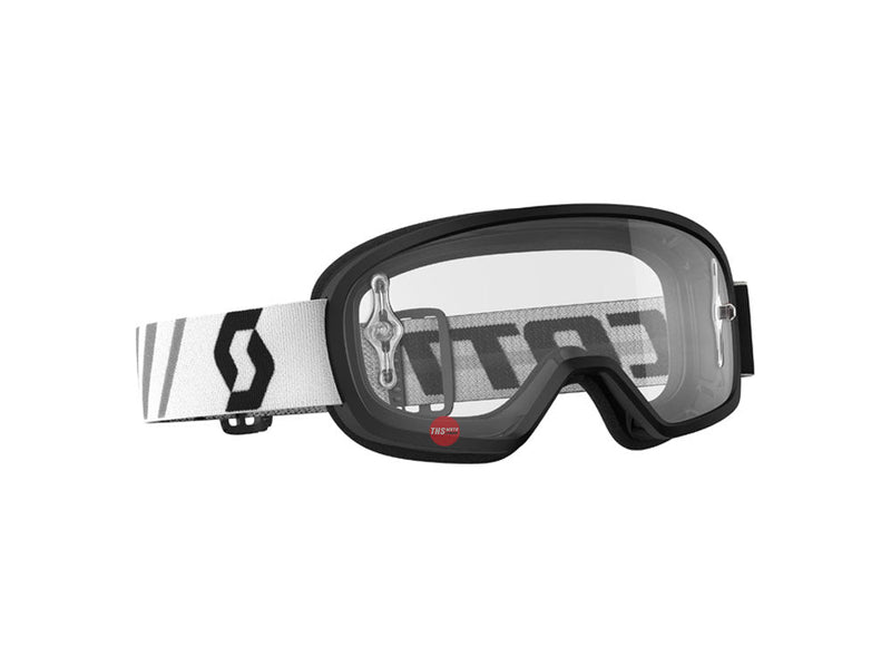 Scott Buzz MX Goggle Black Clear Works Lens