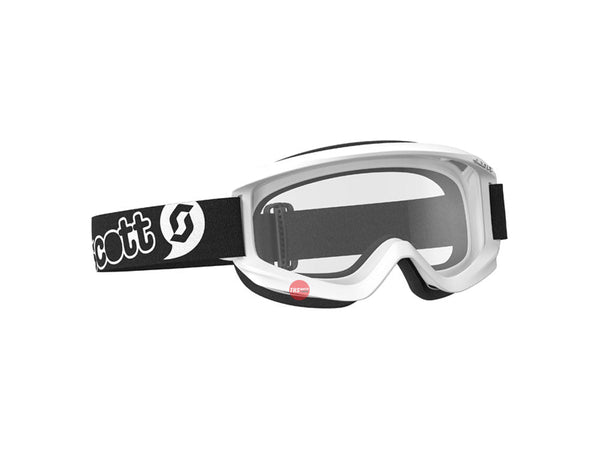 Scott Agent Goggle White Clear Lens