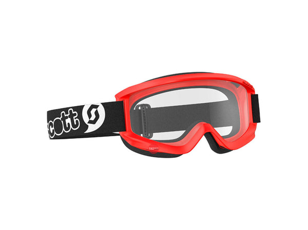 Scott Agent Goggle Red Clear Lens