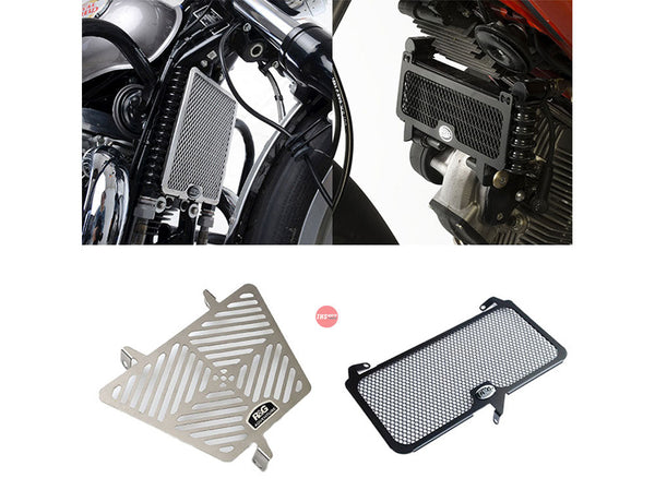 R&G Racing Oil Cooler Guard Ducati Titanium R&G