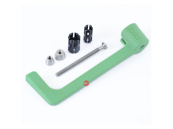 R&G Moulded Lever Guard Green Ohvale 110/160 R&G