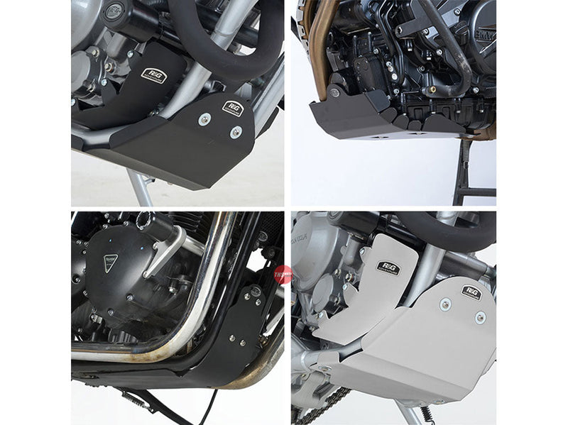 R&G Bash Plate Honda Silver CRF450X/R 13- R&G
