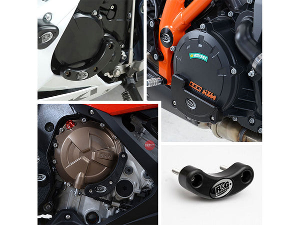 R&G R&G Crash Protectors- Aero Style for BMW S1000R '21-