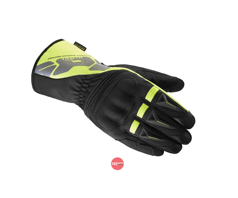 Spidi Alu-Pro Gloves Black/Fluro Trim Large