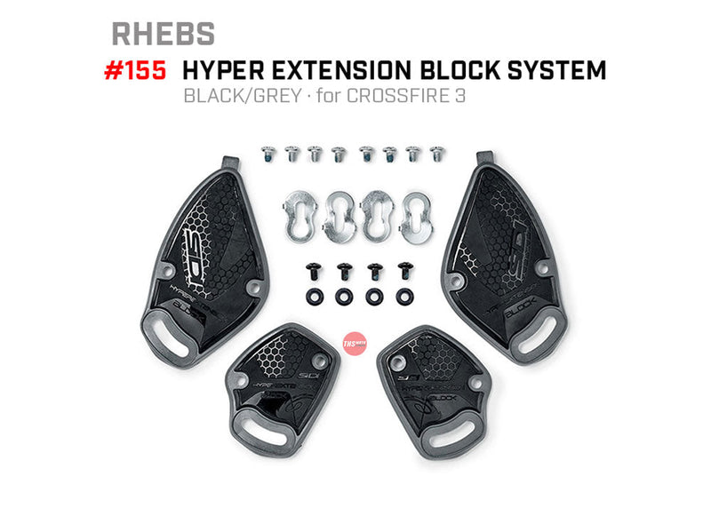 Sidi CF3 Hyper Extension Block Black/Grey