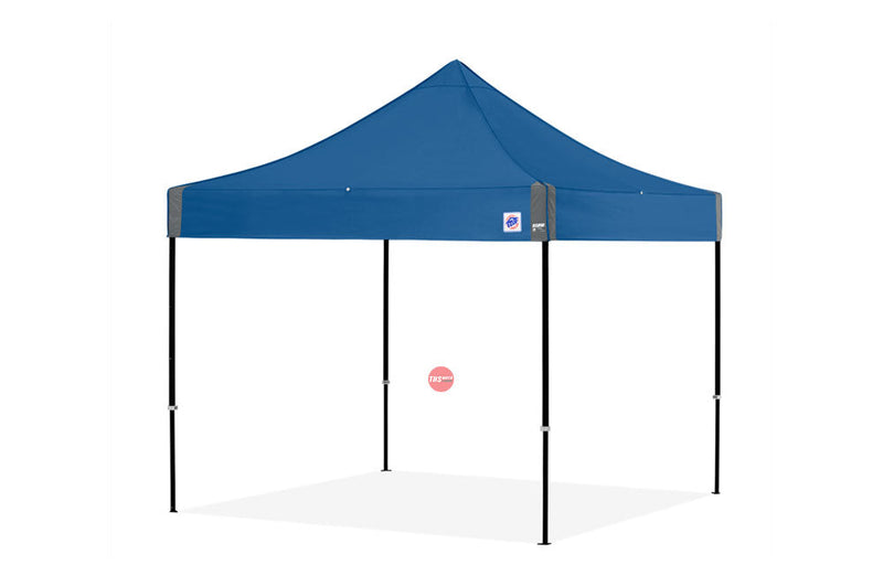 E-Z Up 3x3m Eclipse Black Frame Blue Top + Stakes