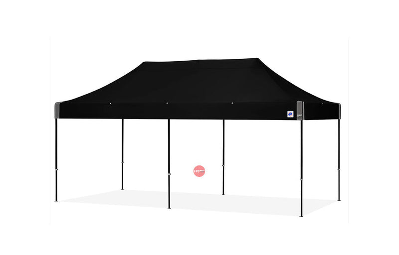 E-Z Up 3x6m Eclipse Black Frame Top + Stakes ^