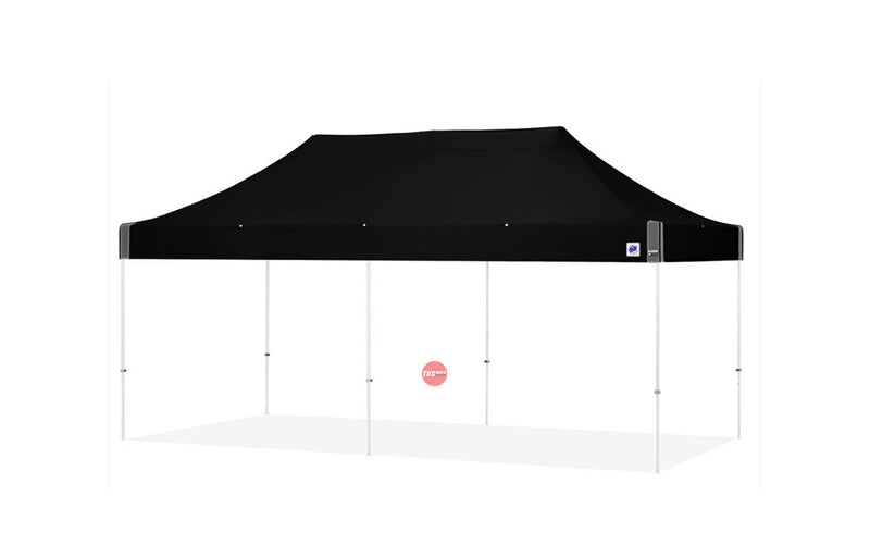 E-Z Up Eclipse 3 Replacement Top 3x6m Black with cover bag E-Z UP