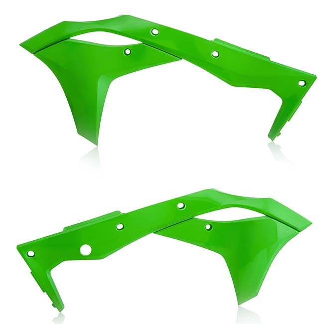 Acerbis Radiator scoops KX250F 2017 Green