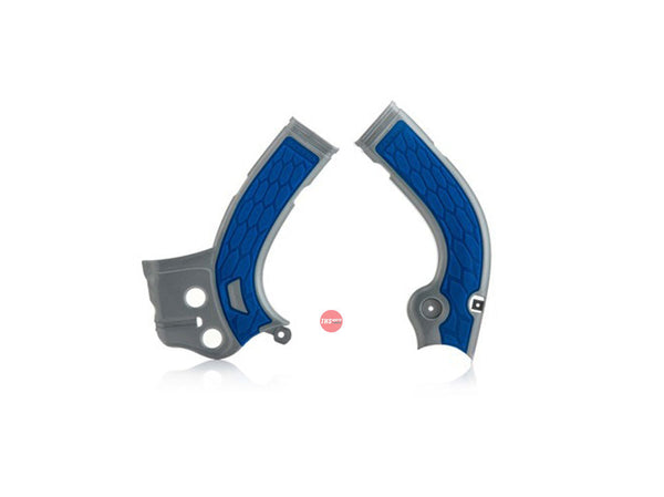 Acerbis YZF250/450 Grip Frame Guards Grey/Blue