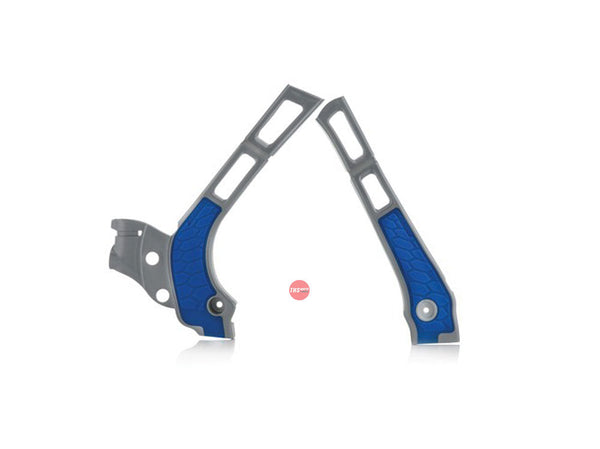 Acerbis Yamaha Grip Frame Guard YZ125 250 15-24 Blue/Silver