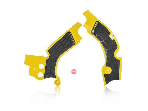 Acerbis RMZ450 Grip Frame Guards yellow/Black 08/17