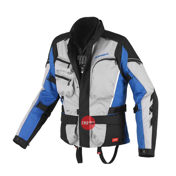 Spidi Jacket Voyager 3 Black/Grey/Blue Medium