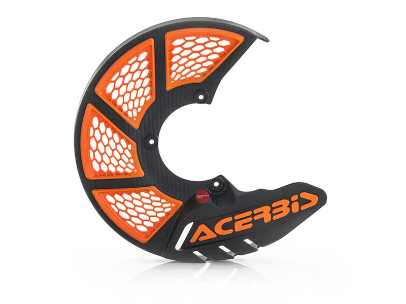 Acerbis 22264 Blk Org X-Brake 2.0 245mm Frnt Disc Cover Vent