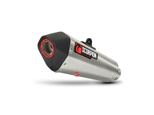 Scorpion CB 500 F Serket Taper Slip-on Brushed Stainless Steel Sleeve 2019-2021