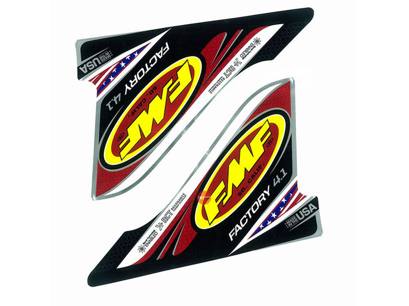 FMF 4.1 MUFFLER METAL STICKER