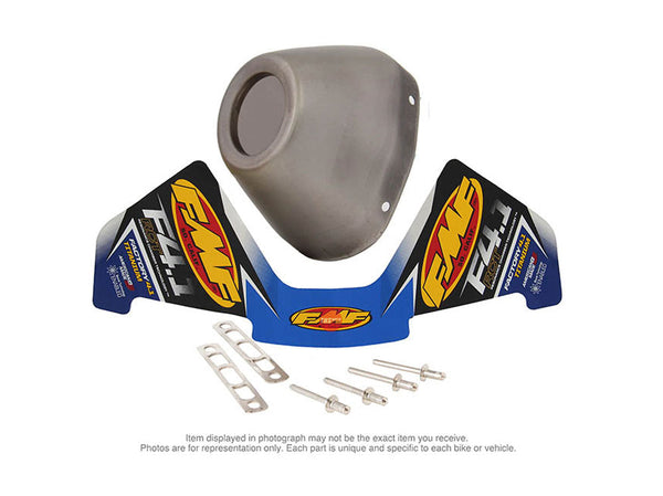 FMF 4.1 RCT Titanium End Cap