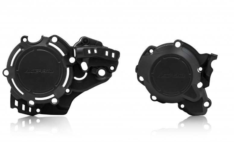 Acerbis X-power Engine Case Cover Kit Black 2020