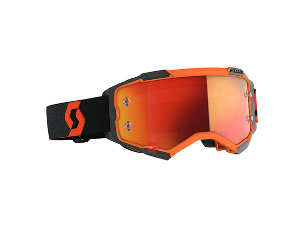 Scott Fury Goggle Orange/Black Orange Chrome Works