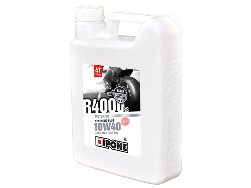 Ipone R4000 RS 10W40 4L Semi Synthetic Plus Ester ^