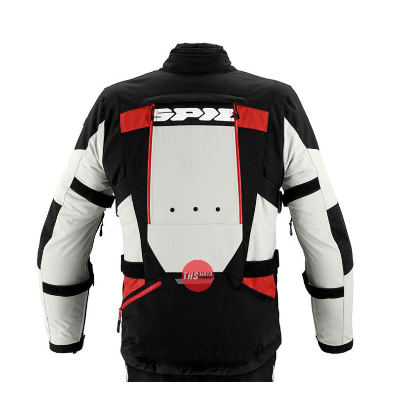 Spidi Jacket 4 Season Black/Red/White Large