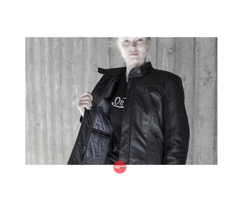 Spidi Mystic Lady Leather Jacket Black 50