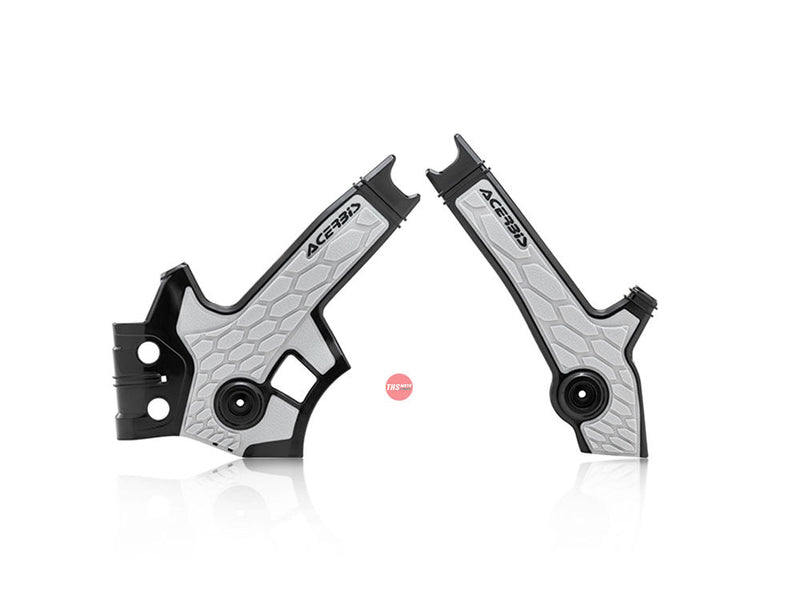 Acerbis X-Grip Frame Guard DR650 96 on Black/Grey