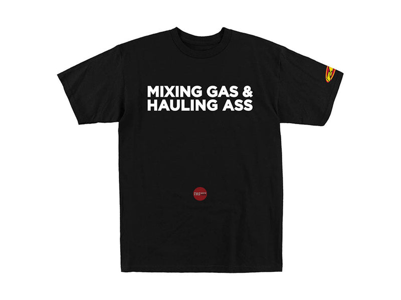 FMF M Gass Tee Black