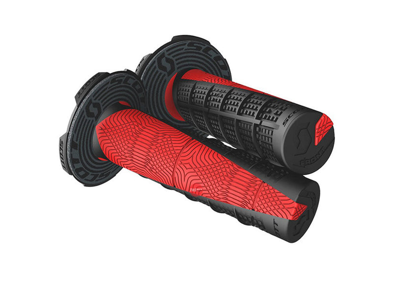 Scott Grips Deuce Black/Red w/donut double density