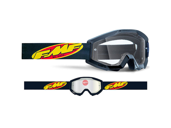 FMF POWERCORE Goggle Core Black - Clear Lens