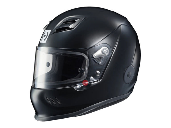 HJC H10 Semi Flat Black Auto Racing Helmet Size Small 57cm