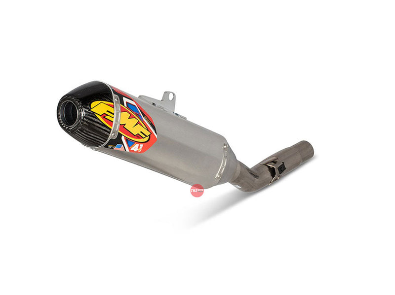 FMF 4.1 RCT S/S KX250F/X 2021-23 Muffler w/Carb Cap