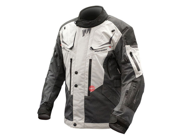 MotoDry L Rally 2 Jacket Grey/Black Motodry