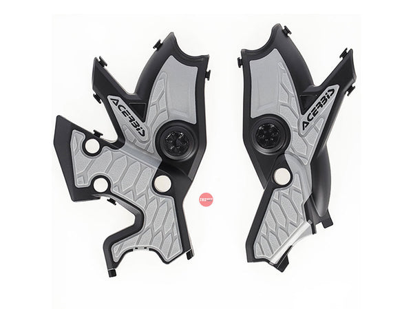 Acerbis Frame Protectors grey/black Yamaha Tenere 700 T7