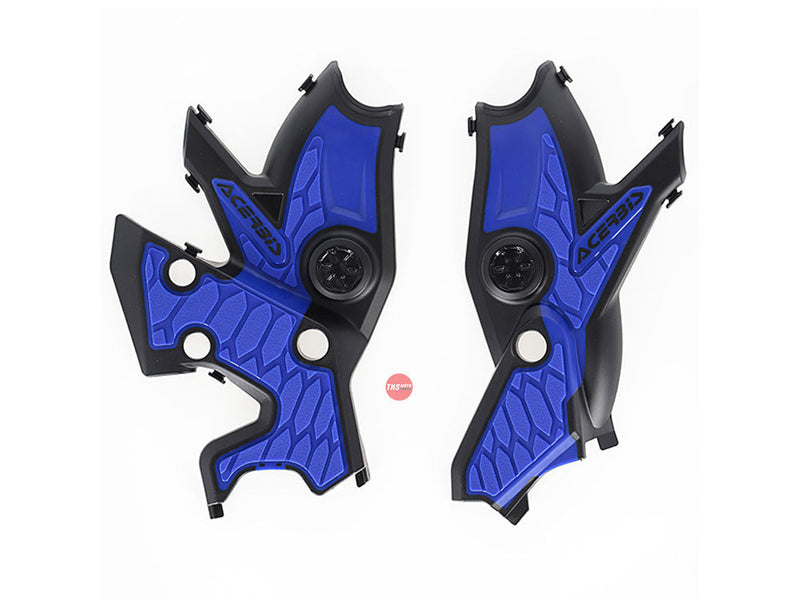 Acerbis Frame Protectors blue/black Yamaha Tenere 700 T7