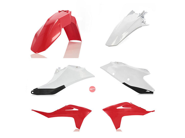 Acerbis Plastics Kit EX/MC Red/White