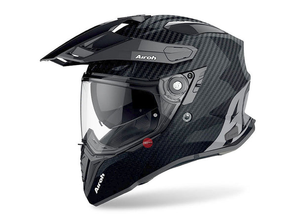 Airoh Commander Full Carbon Gloss ADV Helmet Size Small 55 56cm