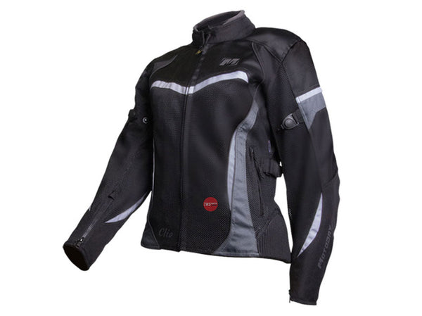 MotoDry 8 Clio Ladies Jacket Black/White