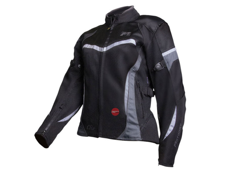 MotoDry 12 Clio Ladies Jacket Black/White