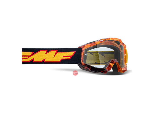 FMF POWERBOMB YOUTH Goggle Spark - Clear Lens